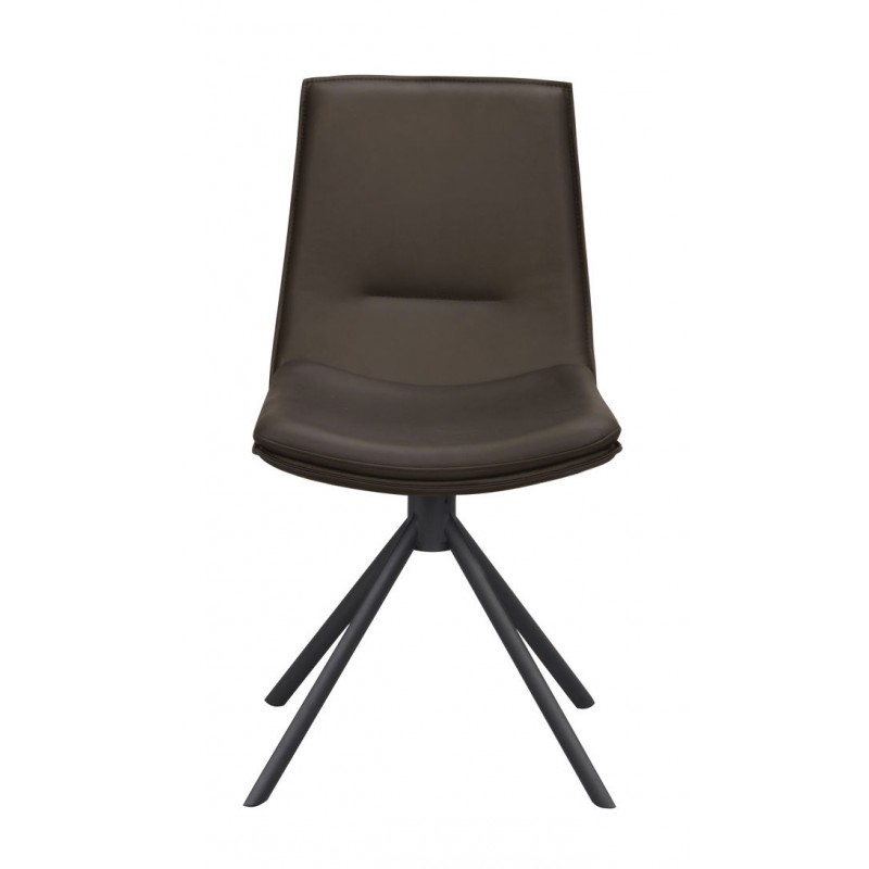 RO Lowell Swivel Chair Brown/Black